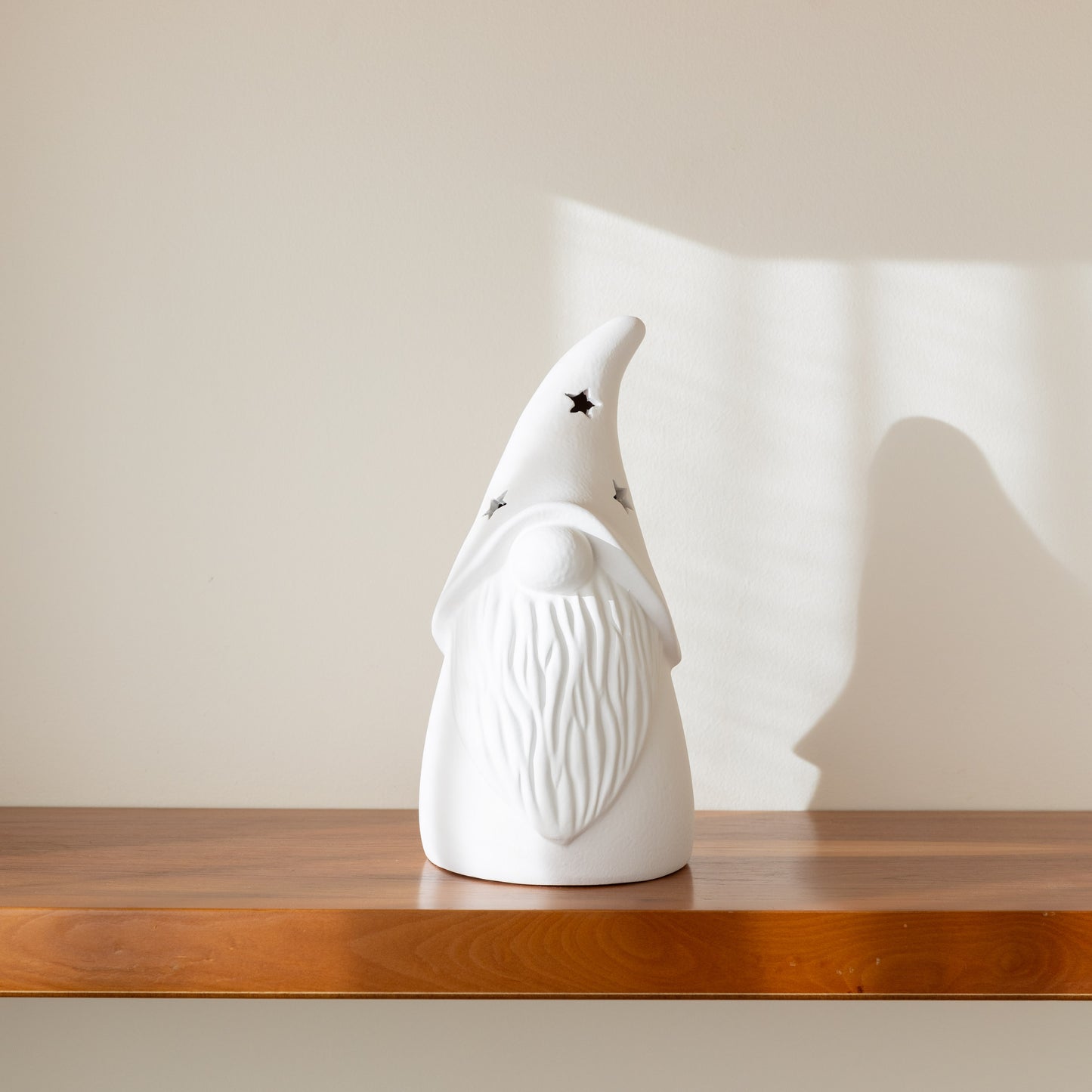 Conjunto de gnomos navideños.